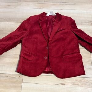 EUC H&M 4T Velvet Blazer